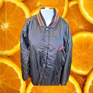 State Property ST8 Mens 5X Black Nylon Bomber Jacket